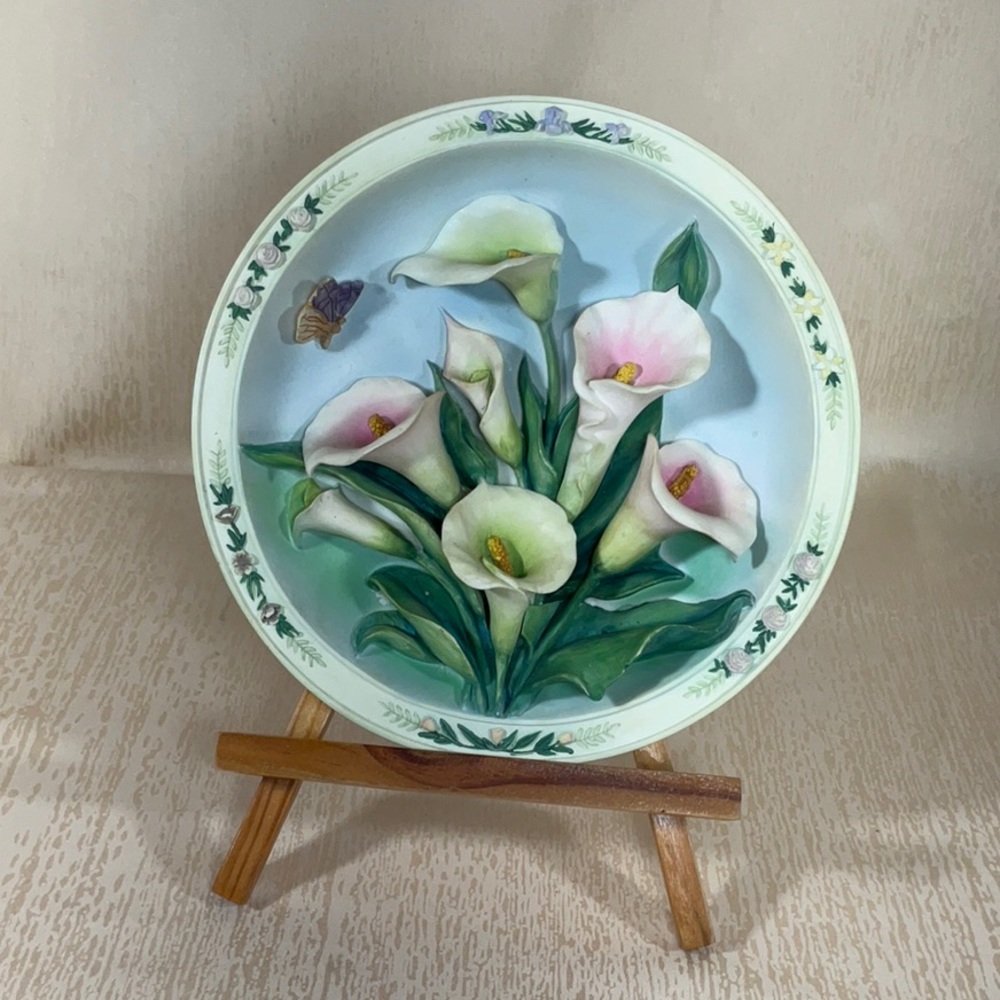 1997 Lena Liu 3D The Calla Lily Garden 8th Issue in Beautiful Gardens